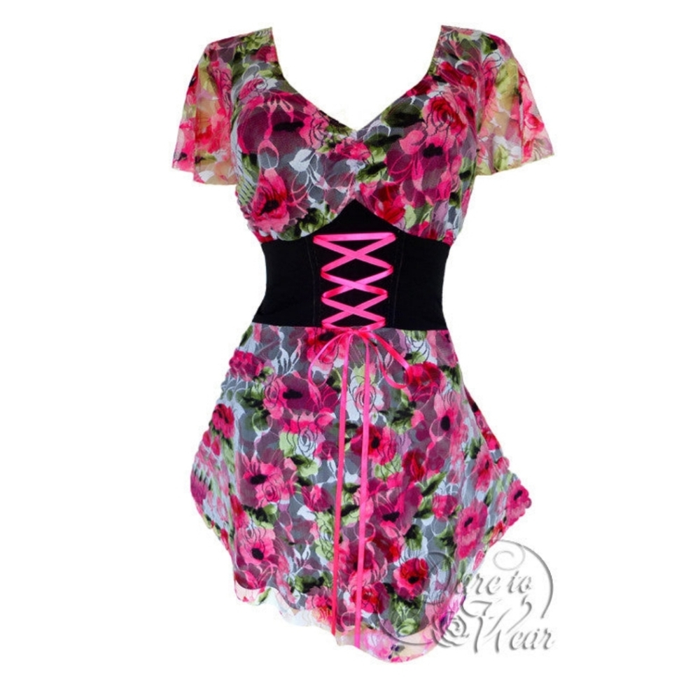 Dare to Wear 3X Southern Belle Sweetheart Top